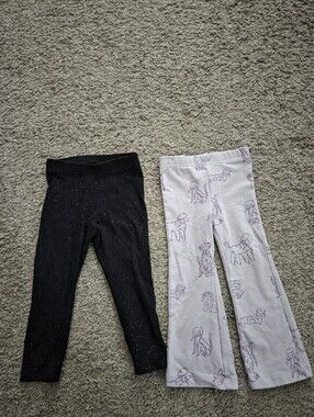 Carters Purple Legging and Cat & Jack Legging
